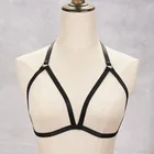 Модный сексуальный женский ремень-клетка, мягкая Регулируемая портупея, Rave, бондаж, портупея для тела, бюстгальтер-клетка