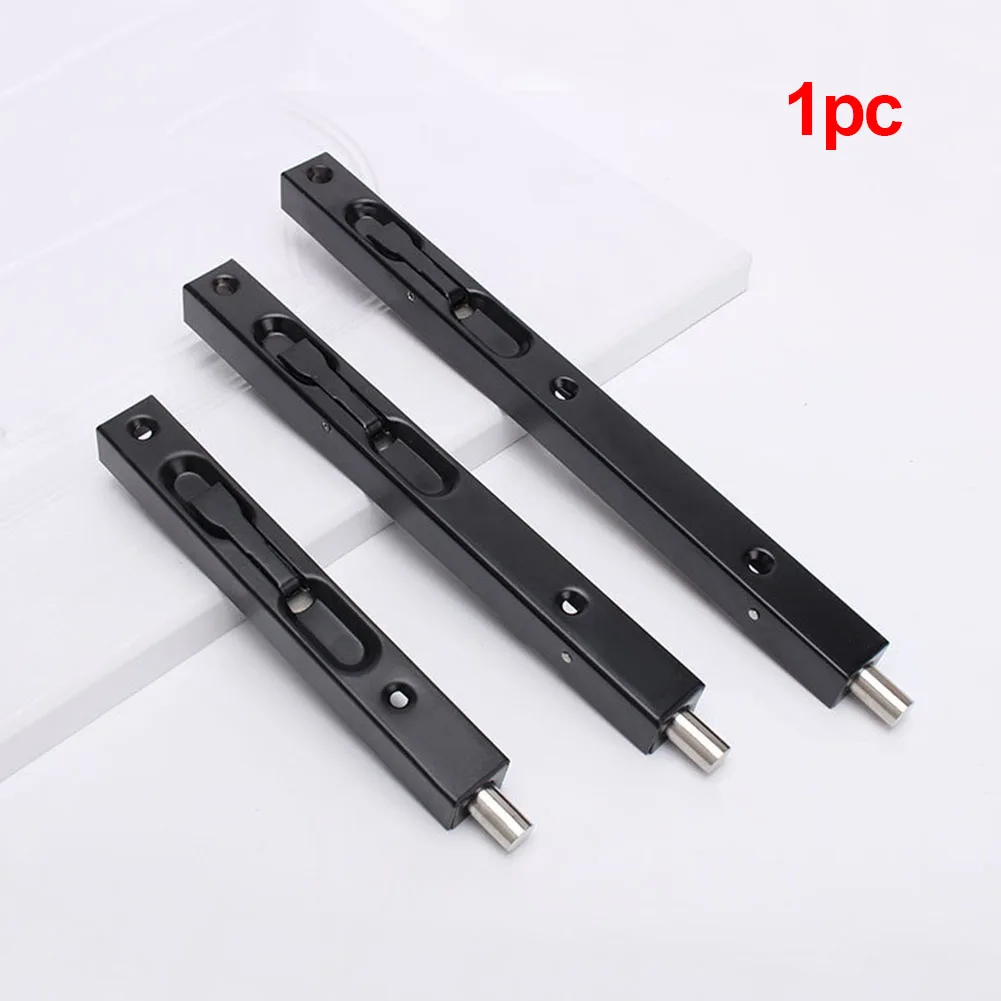 Slide With Screws Door Bolt Cabinet Dust Proof Concealed Bathroom Furniture Professional Brushed Stainless Steel Security Latch |