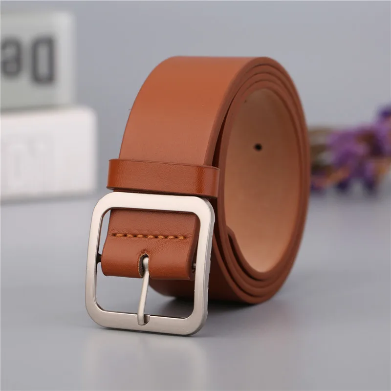 Ремень с пряжкой язычком Женский японский ремень элегантный простой женский в