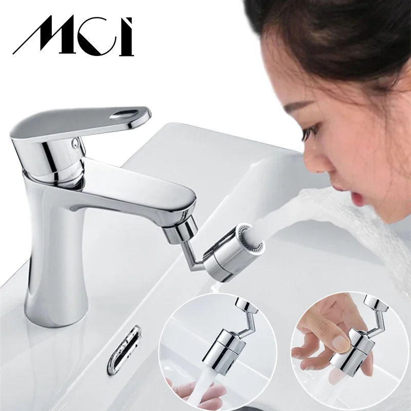 Mci Universal Splash Faucet Spray Head 720 Degree Rotating Tap Filter Water Bubbler Aerator 2 Modes Kitchen Nozzle | Обустройство