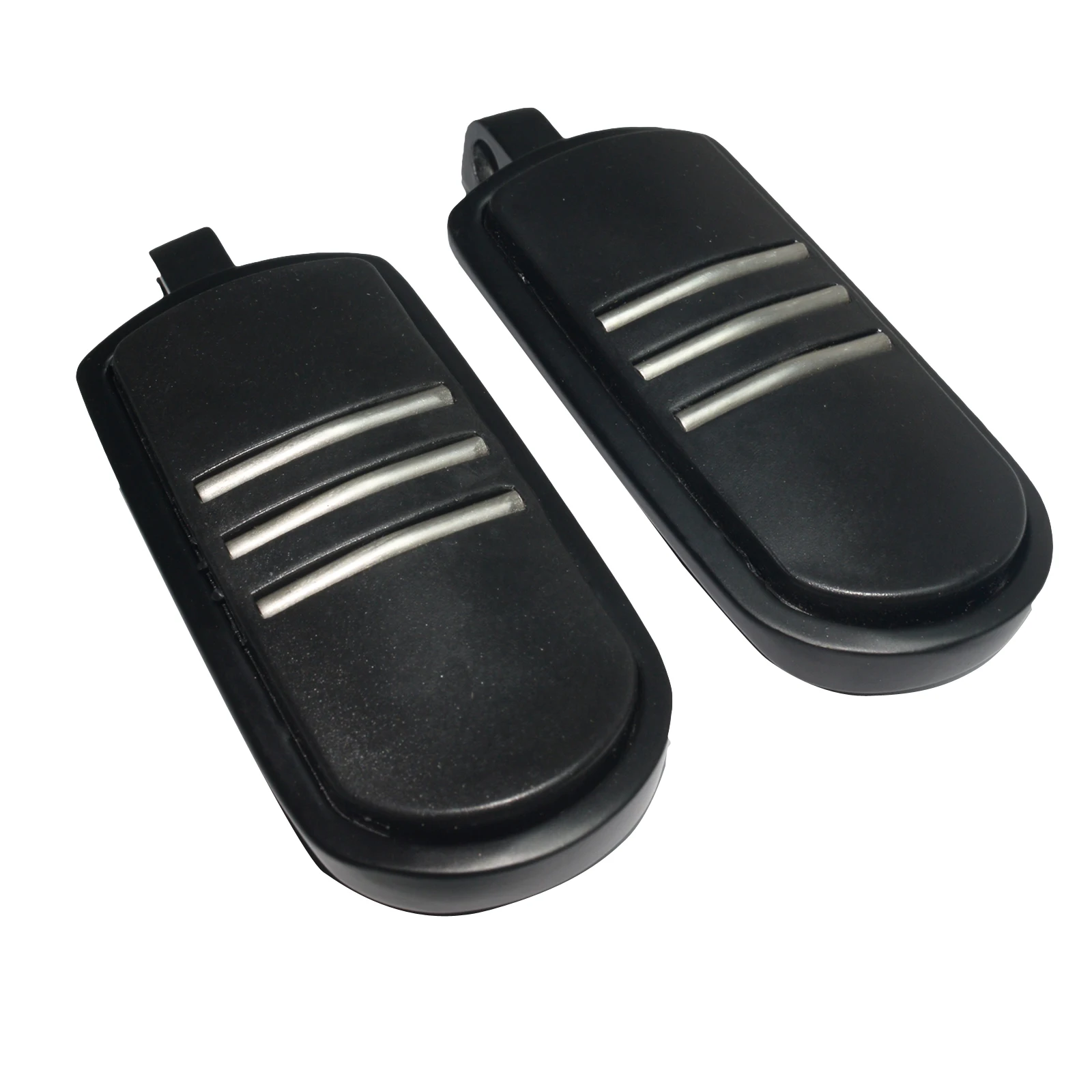 Male Mount Motorcycle Rubber Footrest Footpegs Floorboard For Harley Iron XL 883 1200 Street 750 500 Touring Custom Dyna Softail