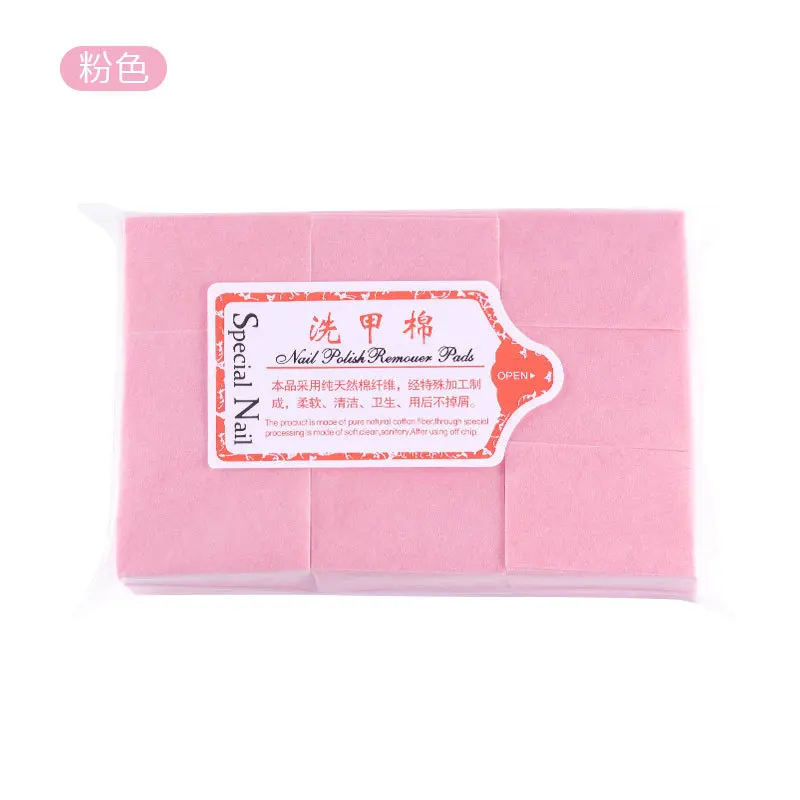 

TXD Makeup Remover Cleaning Paper To Clean Nail Tools Lint-Free Nail Polish Makeup Remover Cotton Wipe Gel Cotton