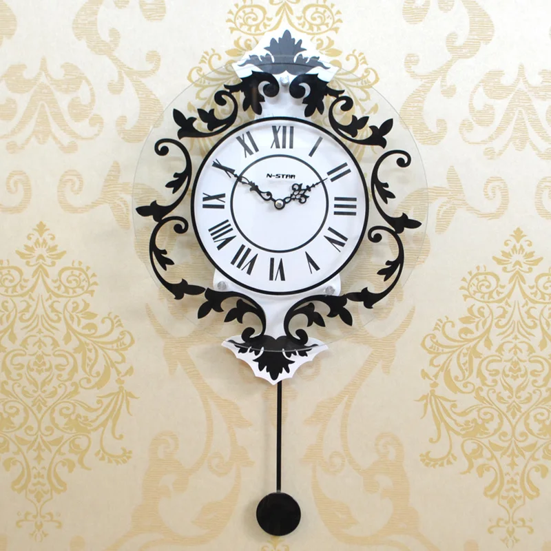 Современные европейские декоративные римские креативные модные часы