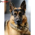 Алмазная вышивка с изображением собаки, немецкой овчарки
