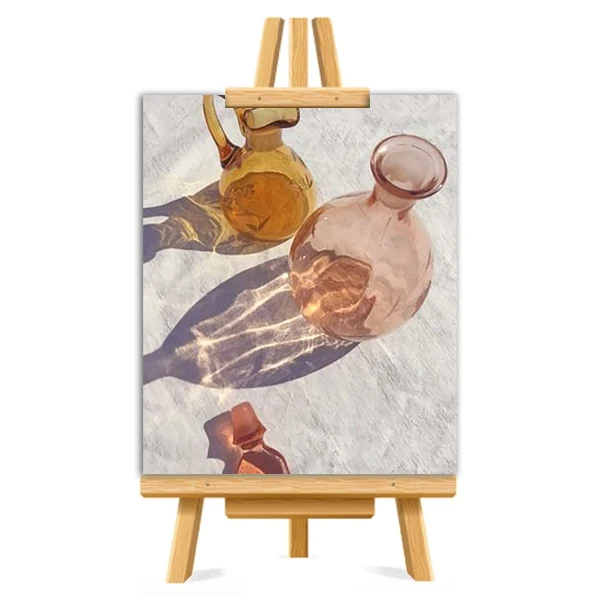 

Glass Shadow Picture DIY Painting By Numbers Colouring Zero Basis HandPainted Oil Painting Unique Gift Home Decor