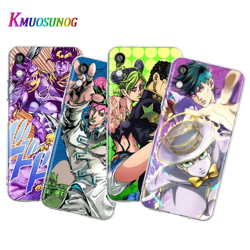 

Transparent Cover JoJo Bizarre Adventure For Honor 8S 8C 8X MAX 8A 8 7S 7A 7C Play 3E Prime Pro 2020 2019 Phone Case