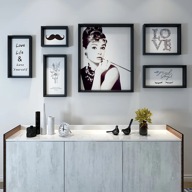 Простое искусство гостиная большая фотография настенный домашний декор