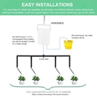 Контроллер автоматического полива, интеллектуальный капельный оросительное устройство комнатных растений, капельный оросительное устройство насос для воды в помещении, для сада