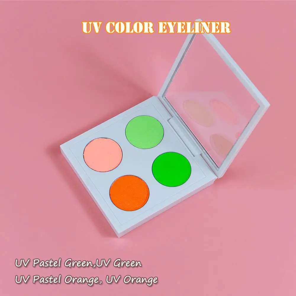 Pastel Face Painting Makeup Kit Easy to remove Water Activated Eyeliner Eyeshadow 4 colors |
