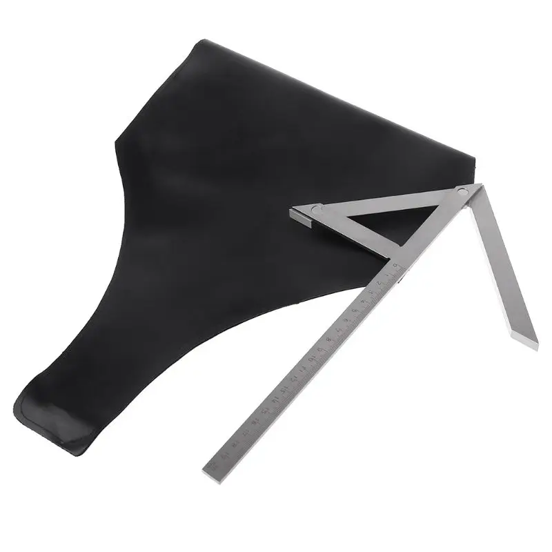 

8'' Center Angle Gauge Round Bar Marking Finder Precision Center Square Gaging Tool 200x150mm