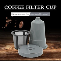 coffee accessories 3 reusable refillable k cup coffee filter pod for keurig k50k55 coffee makers mesh cafe maker machine tool