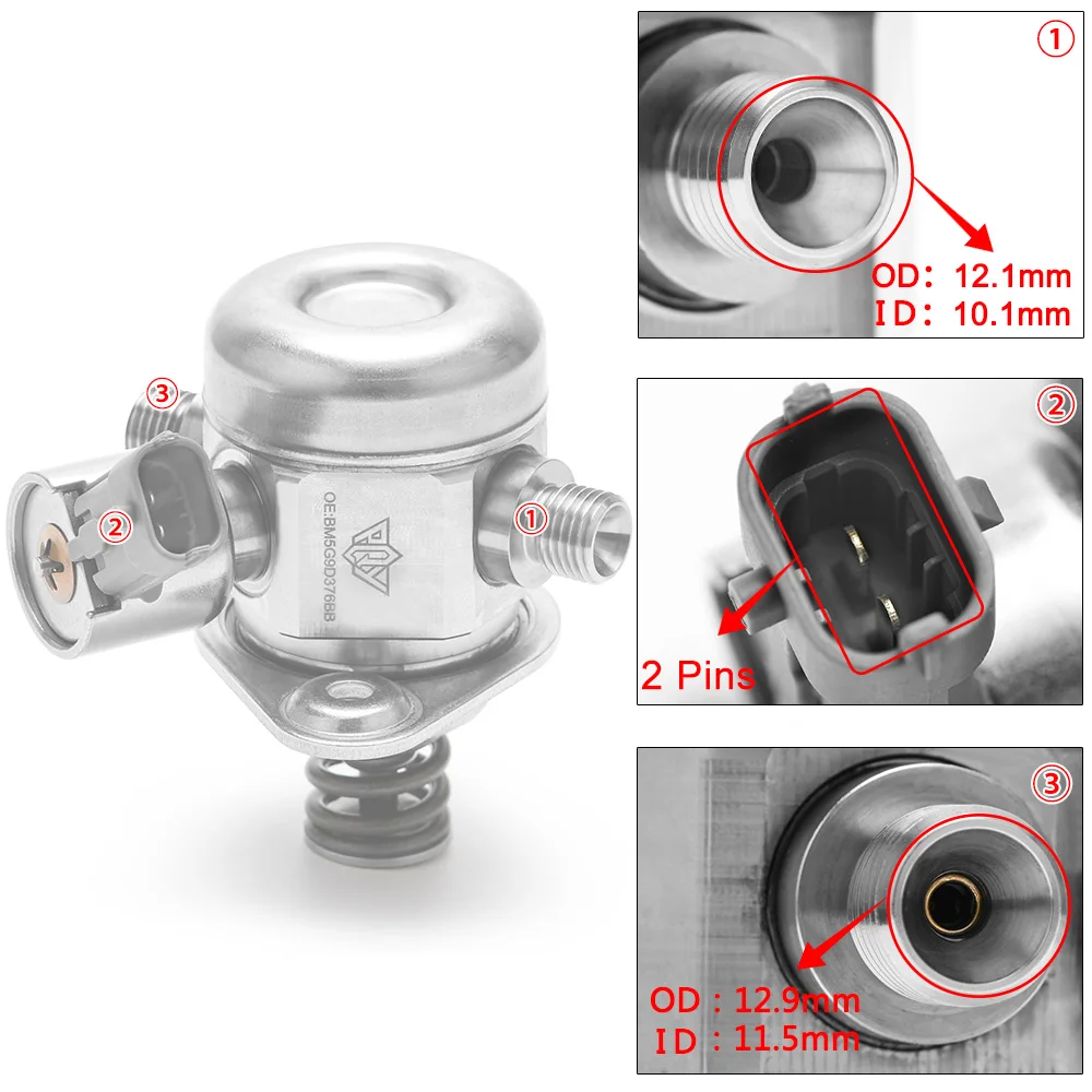 VR насос высокого давления OEM механический для Ford Focus Fiesta Galaxy Volvo V40 V60 V70 0261520140 BM5G9D376BB