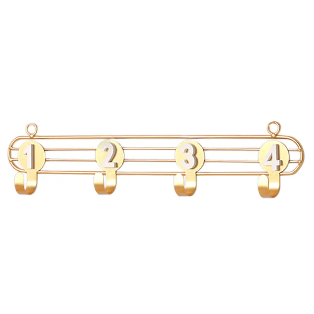 Украшение для кухни скандинавские железные художественные номера вешалка