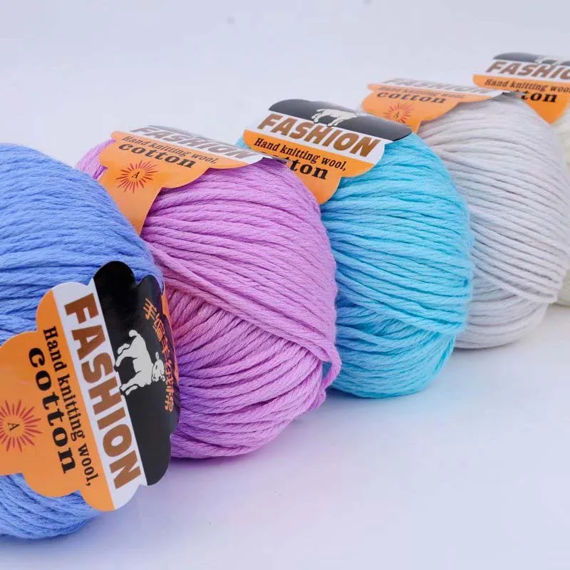 Шерсть пряжа толстая кукла 8PLY мягкие цвета кашемир вязание крючком 100 г молочный