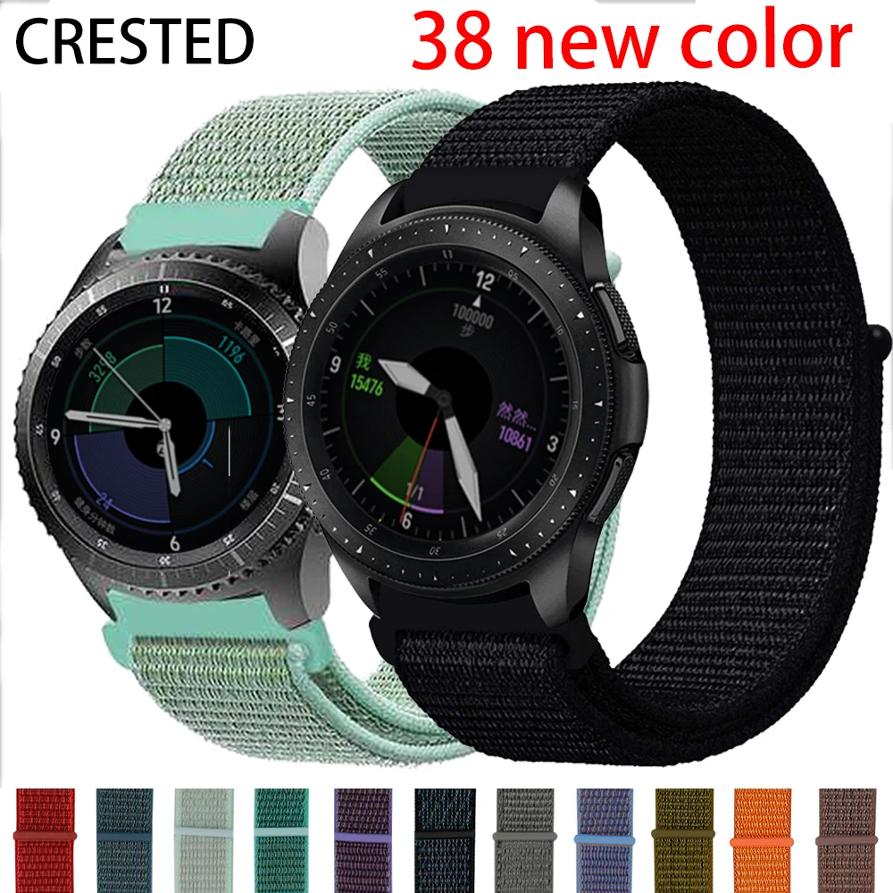 Gear s3 Frontier ремешок для samsung galaxy watch 46 мм 42 мм S4 active 2 22 мм ремешок для часов amazfit bip/gtr 47 мм huawei watch gt ремешок