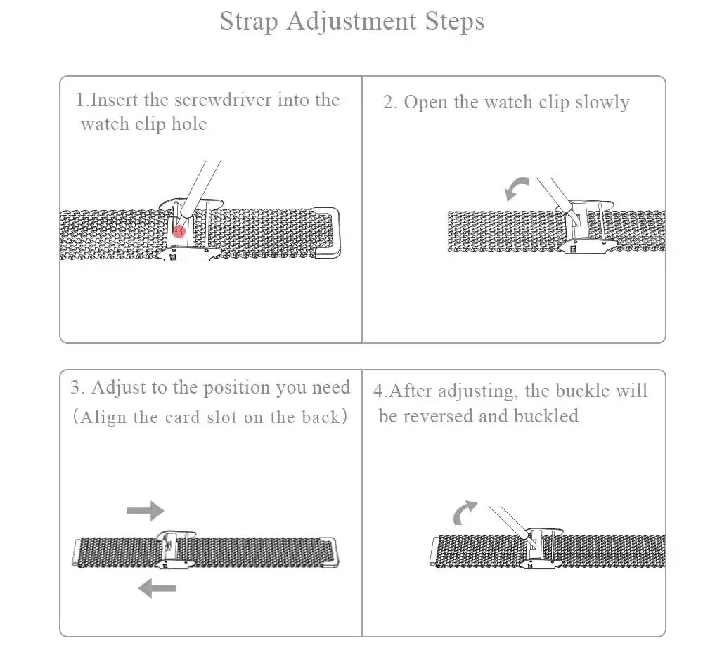 

Metal Strap For Xiaomi Mi Band 4 3 5 Wrist Band Bracelet Stainless Steel Replacement Strap For Mi Band 4 3 Wristbands Pulseira