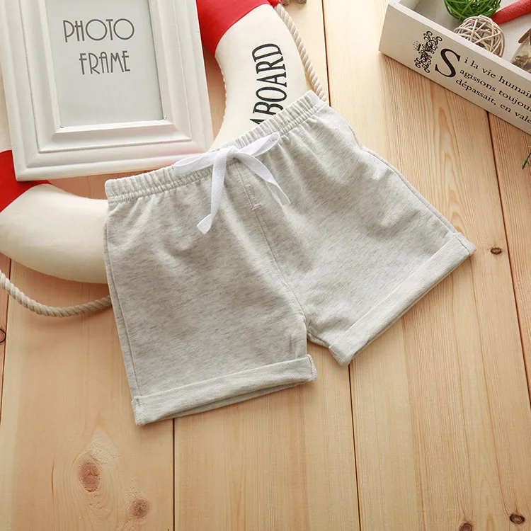 Pantalones cortos transpirables absorbentes para ni&ntilde;os y ni&ntilde;as, Shorts informales, Color caramelo, verano, 2020-2