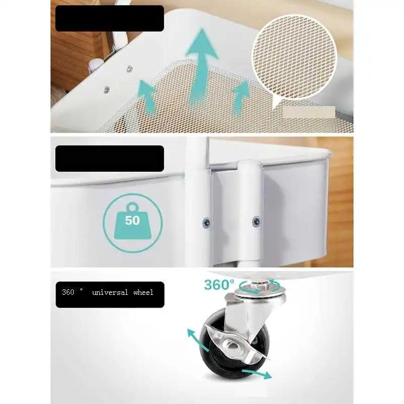 

Organizacion Repisas Etagere Rangement Utensilio De Cozinha Organizer with Wheels Trolleys Kitchen Storage Estantes Shelf