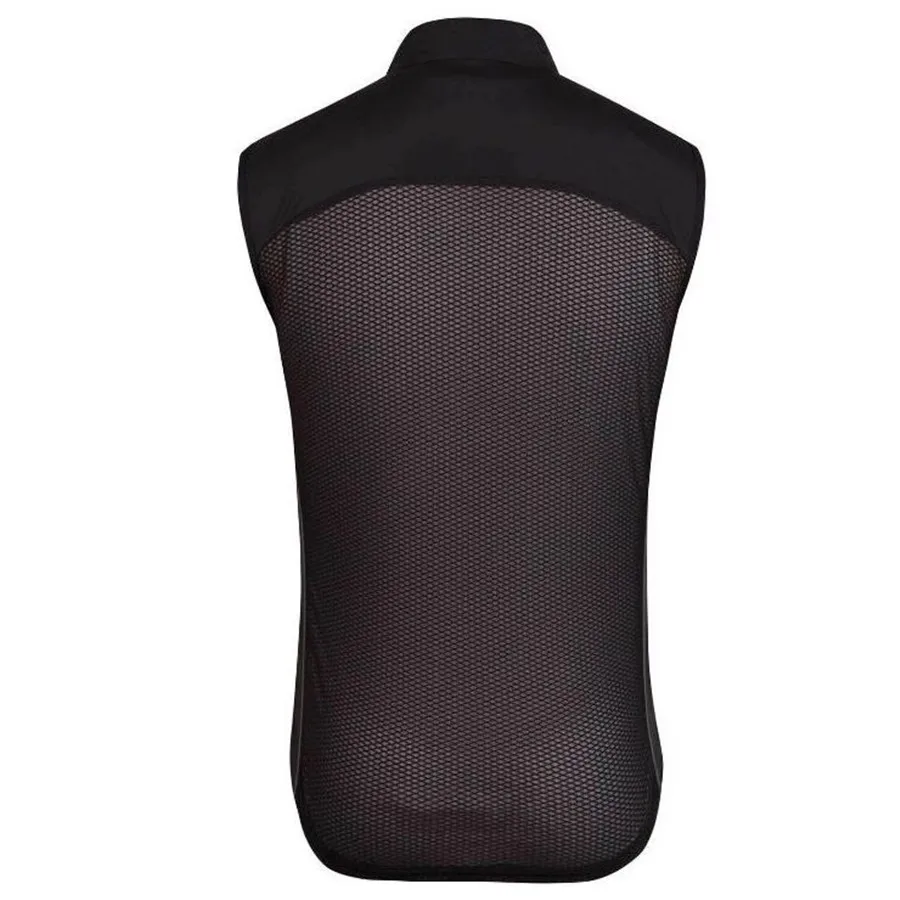 Профессиональная команда легкий черный велосипедный жилет дышащая сетчатая