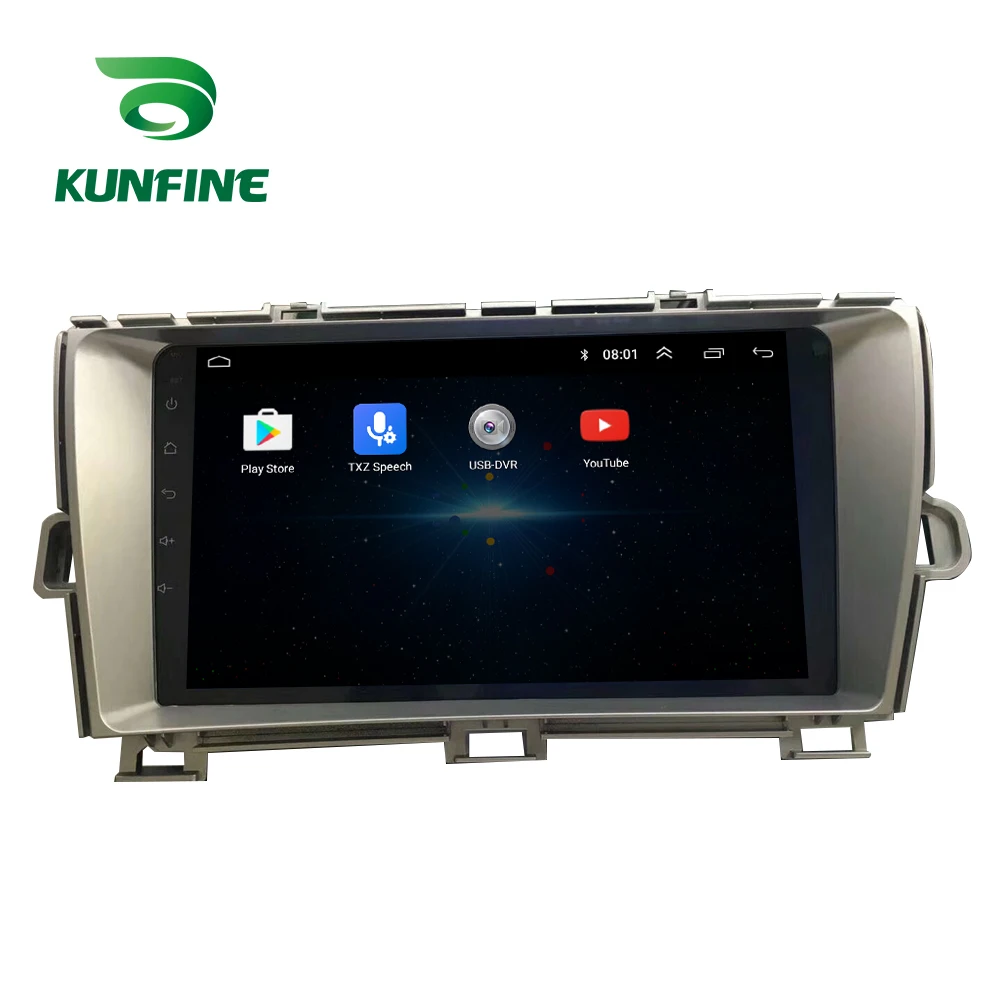 

For Toyota PRIUS 2009-15 Octa Core Android 10.0 Car DVD GPS Navigation Player Deckless Car Stereo silver RHD/LHD Radio Headunit
