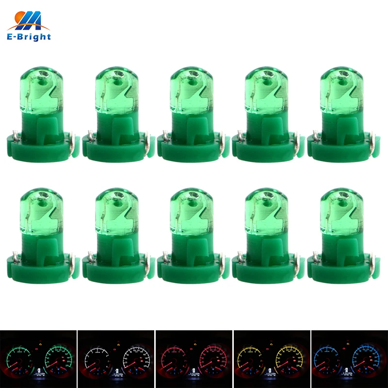 

10 шт. T3 T4.2 T4.7 Neo Wedge светодиодные лампы для приборной панели автомобиля, приборная панель, Guage Lights, замена индикаторной лампы 12 В