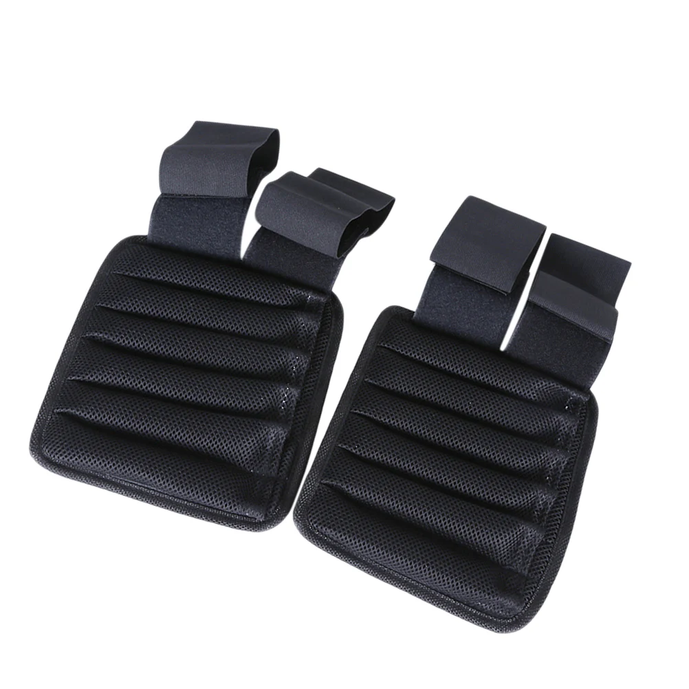 Пара утяжеленных наручных браслетов с регулируемой невидимой стальной