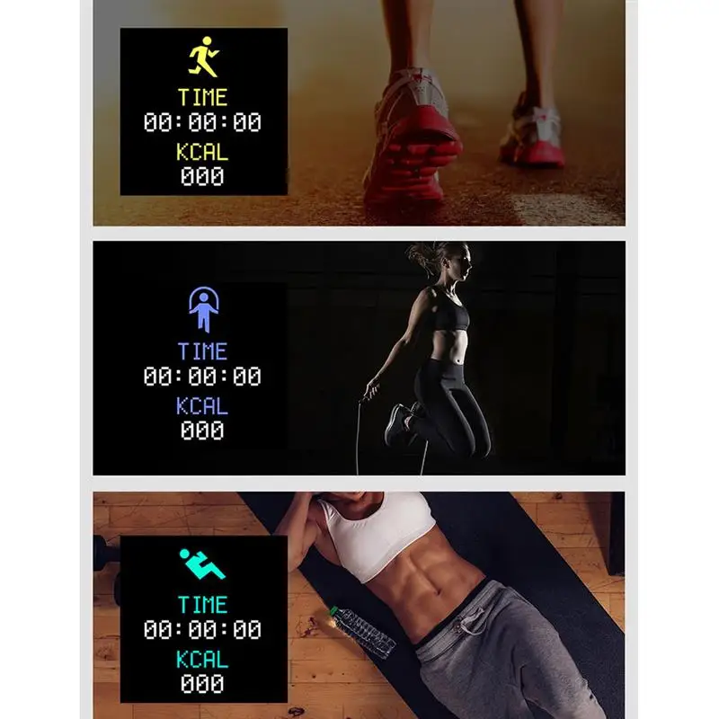 

Bluetooth 4.0 Watch Heart Rate Blood Pressure Smart Watch Massage Reminder Fitness Wristwatch Women Men for Xiaomi