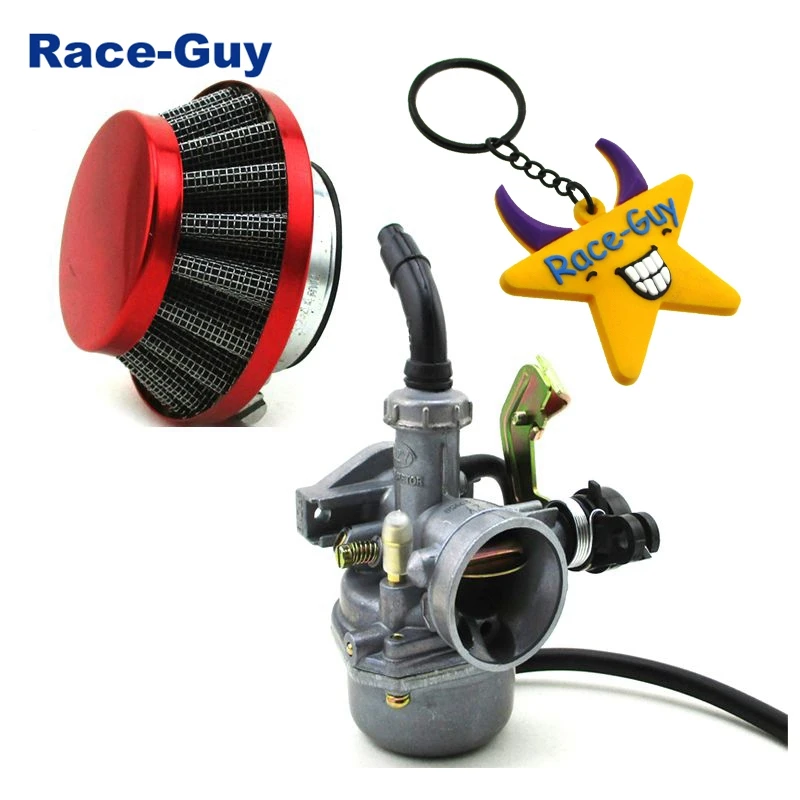 PZ19 19 мм кабельный дроссель карбюратор + 35 воздушный фильтр для 50cc 70cc 90cc 110cc картинг
