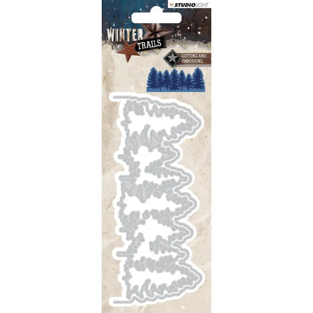 

AliliArts Metal Cutting Dies Tree border diy Scrapbooking Photo Album Decorative Embossing PaperCard Crafts Die