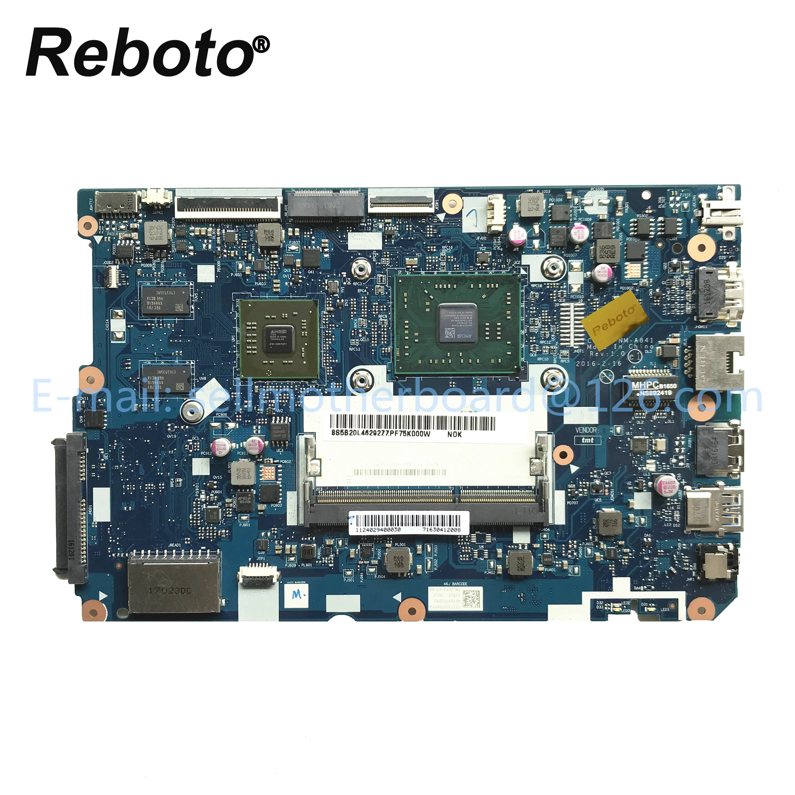 Для LENOVO IdeaPad 110-15ACL материнская плата для ноутбука с A4-7210 cpu CG521 NM-A841 5B20L46292 протестированная Быстрая