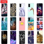 Для HONOR 30 Премиум чехол BMH-AN10 Мягкая силиконовая задняя панель из ТПУ с мультяшными в браслете Huawei Honor 30 Pro + чехол для телефона с Honor30 Pro Plus EBG-AN10 включая сумочку с кошечкой