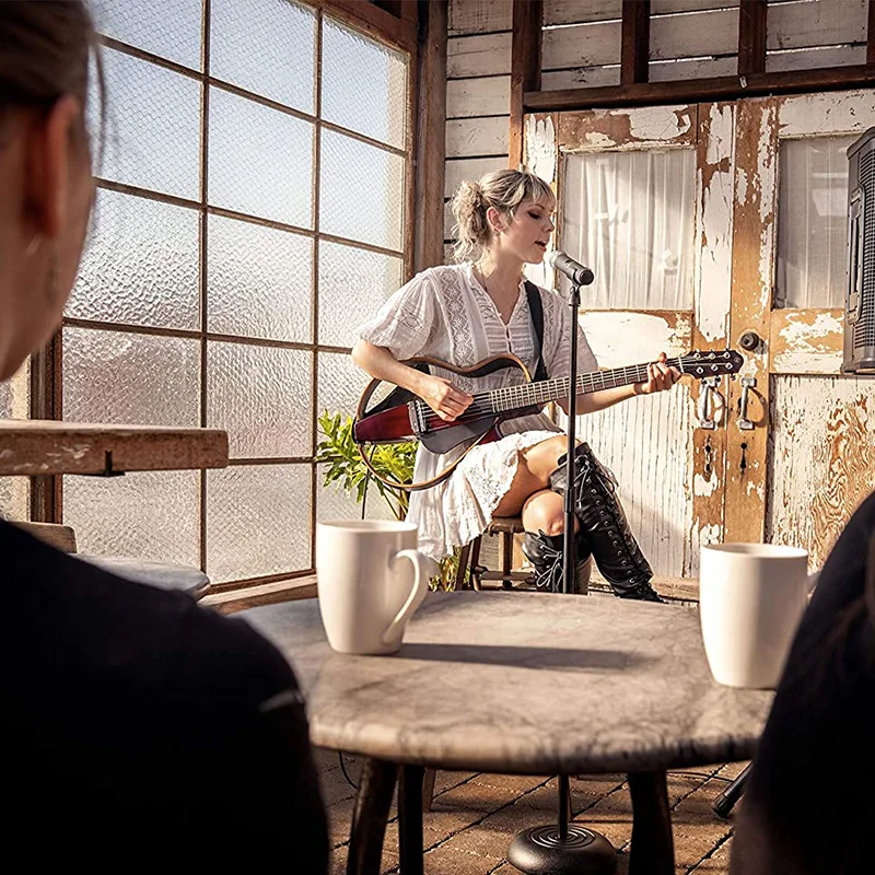 yamaha slg200 akustische elektrische gitarre mit original gitarre tasche und pick instrument stahl oder nylon string stille gitarre free global shippi