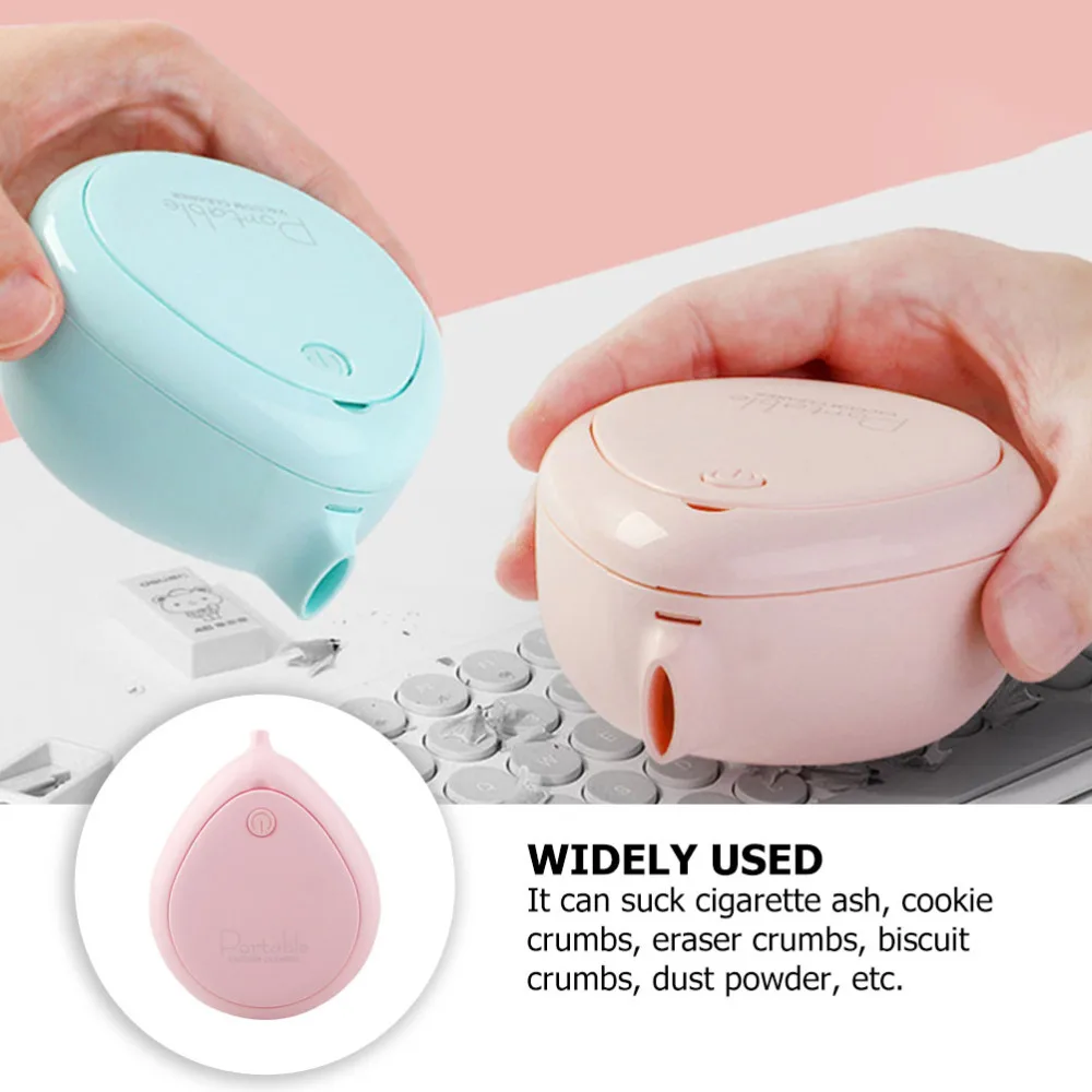 

1pc Portable Vacuum Cleaner Mini Dust Collector Practical Vacuum Cleaner