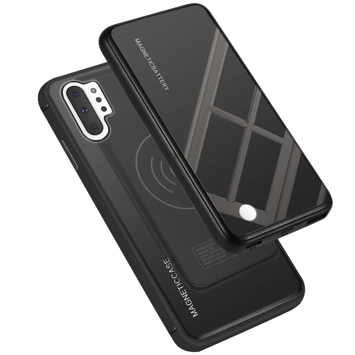 Для Samsung Galaxy Note 10 Plus чехол для зарядного устройства перезаряжаемый 5000 мА/ч