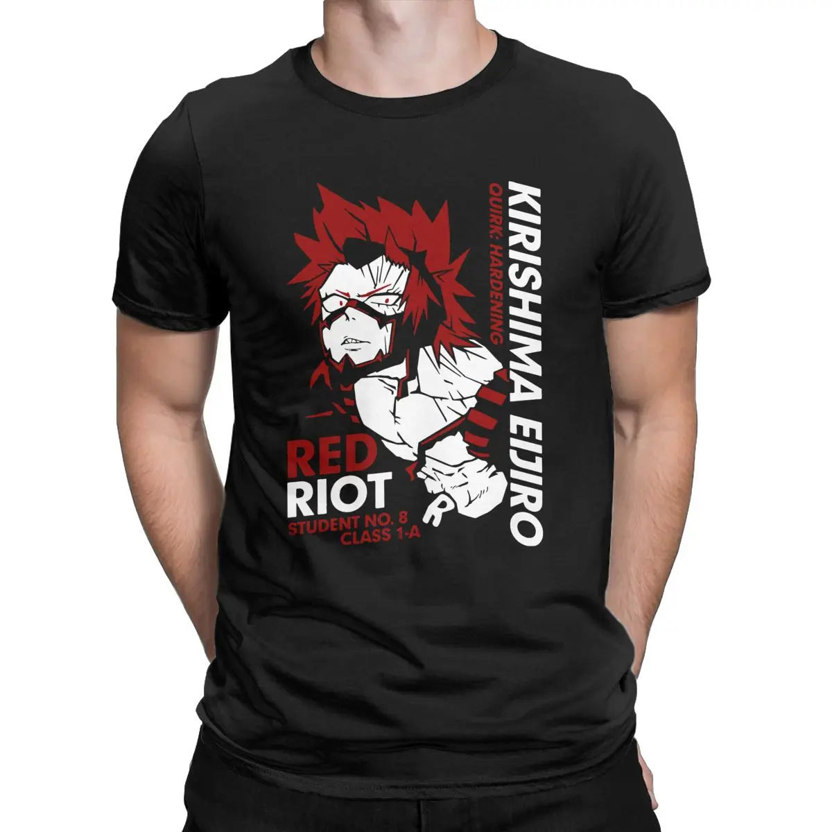 

Kirishima Eijiro футболки мужские женские хлопковые смешные футболки с круглым вырезом Aizawa Shota футболки с коротким рукавом топы с принтом