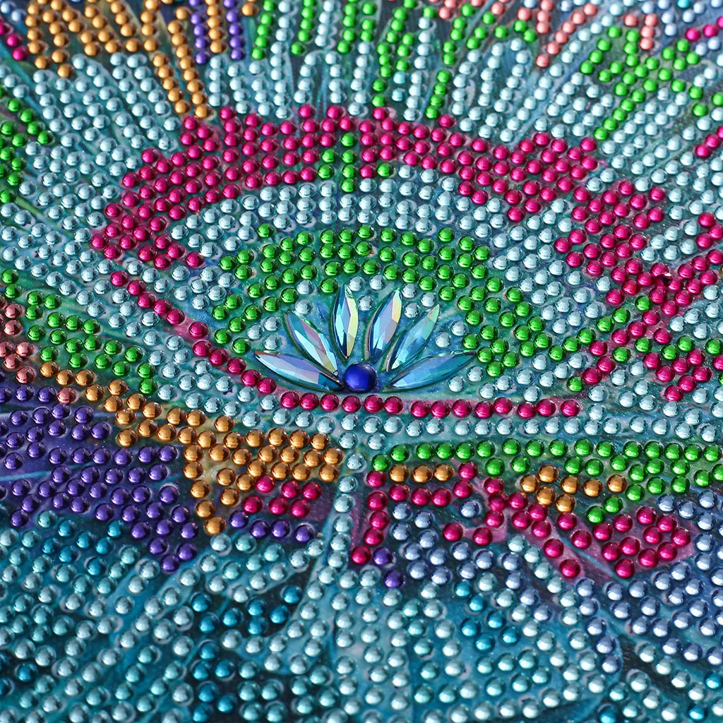 Набор для алмазной вышивки бабочка с цветами | Дом и сад