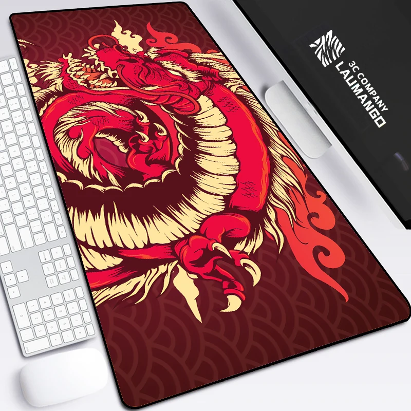 

Игровой коврик для мыши Dragon Gamer, Настольный коврик, большой коврик для мыши, Аниме Коврик для мыши XXl, Diy Настольный коврик, резиновый Настольн...
