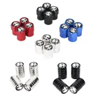 4 шт., автомобильный Стайлинг, колпачки для клапана автомобильной шины для Alfa Romeo 159, 147, 156, 166, Giulietta, Джулия, Мито, паук, автомобильные аксессуары