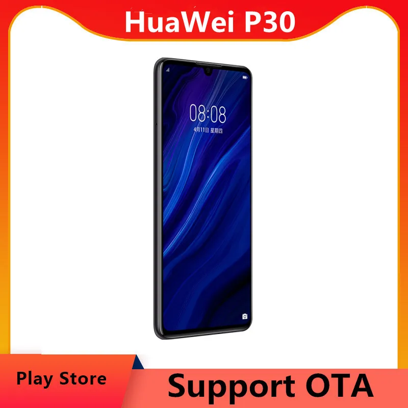 EU версия HuaWei P30 ELE L29 смартфон NFC экрана отпечатков пальцев Kirin 980 40.0MP 4 камеры 6 1