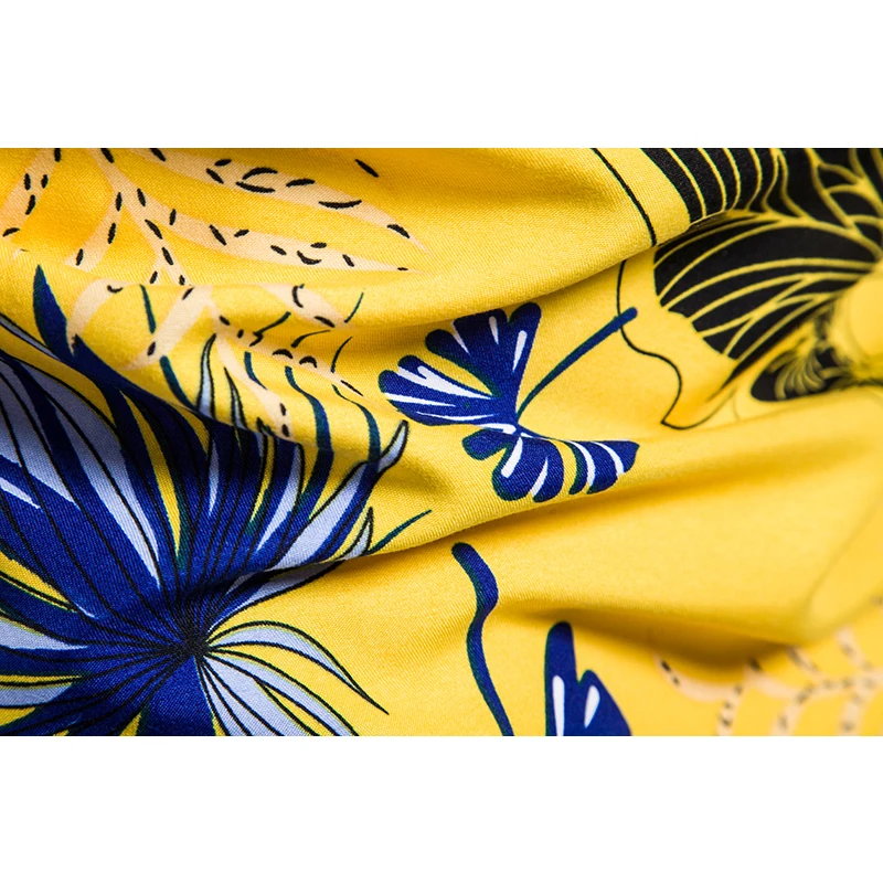 Aoliwen бренд 2020 отдых мужская рубашка с коротким рукавом принт гавайская летняя