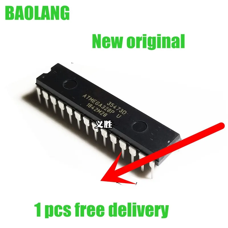 Оригинальный телефон чип DIP-28 ATMEGA328 DIP ATMEGA328P MCU AVR 32K 20 МГц вспышка | Электроника