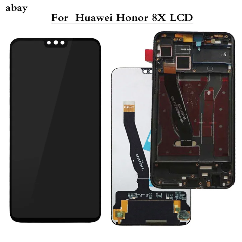 ЖК дисплей 6 5 дюйма для Huawei Honor 8X с рамкой и дигитайзером сенсорной панели в сборе