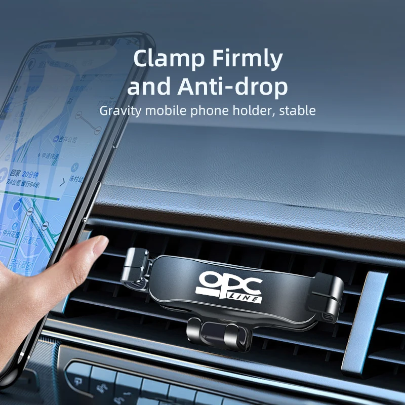 

For Opel OPCline Car Phone Holder Air Vent Clip Mount Mobile Phone Stand Holder in Car For iPhone 12 11 X XS Samsung Car Holder