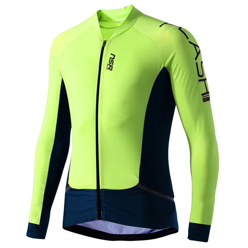 Корейская трикотажная одежда NSR для велоспорта с длинным рукавом сезон весна