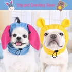 Головной убор для домашних питомцев, регулируемый, с котами