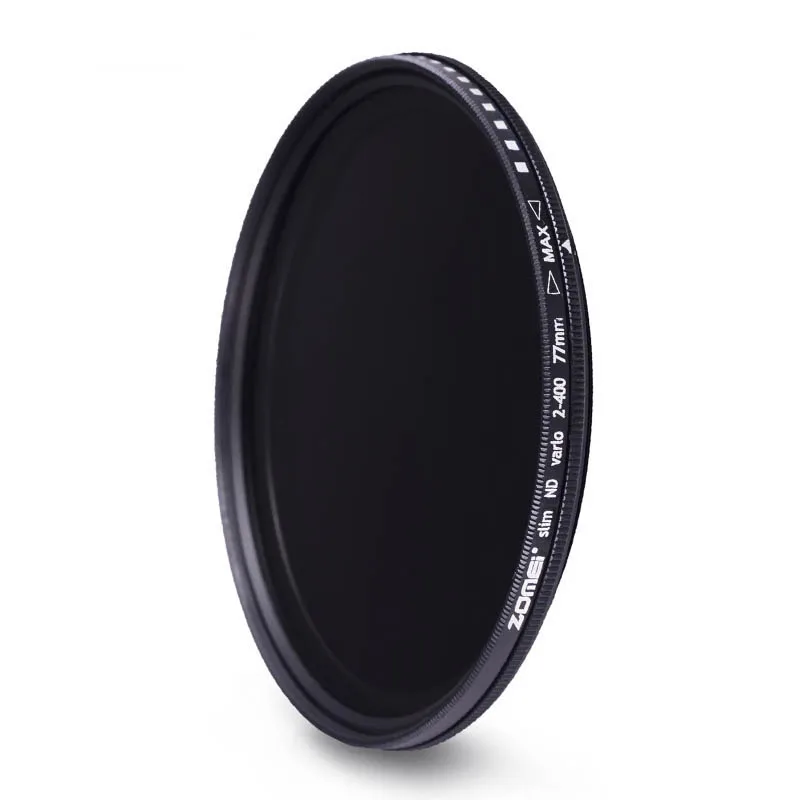 

Zomei Fader ND Filter 49/52/55/58/62/67/72/77/82mm Variable Neutral Density ND Filter ND2-ND400 for Canon Nikon Sony Camera Lens