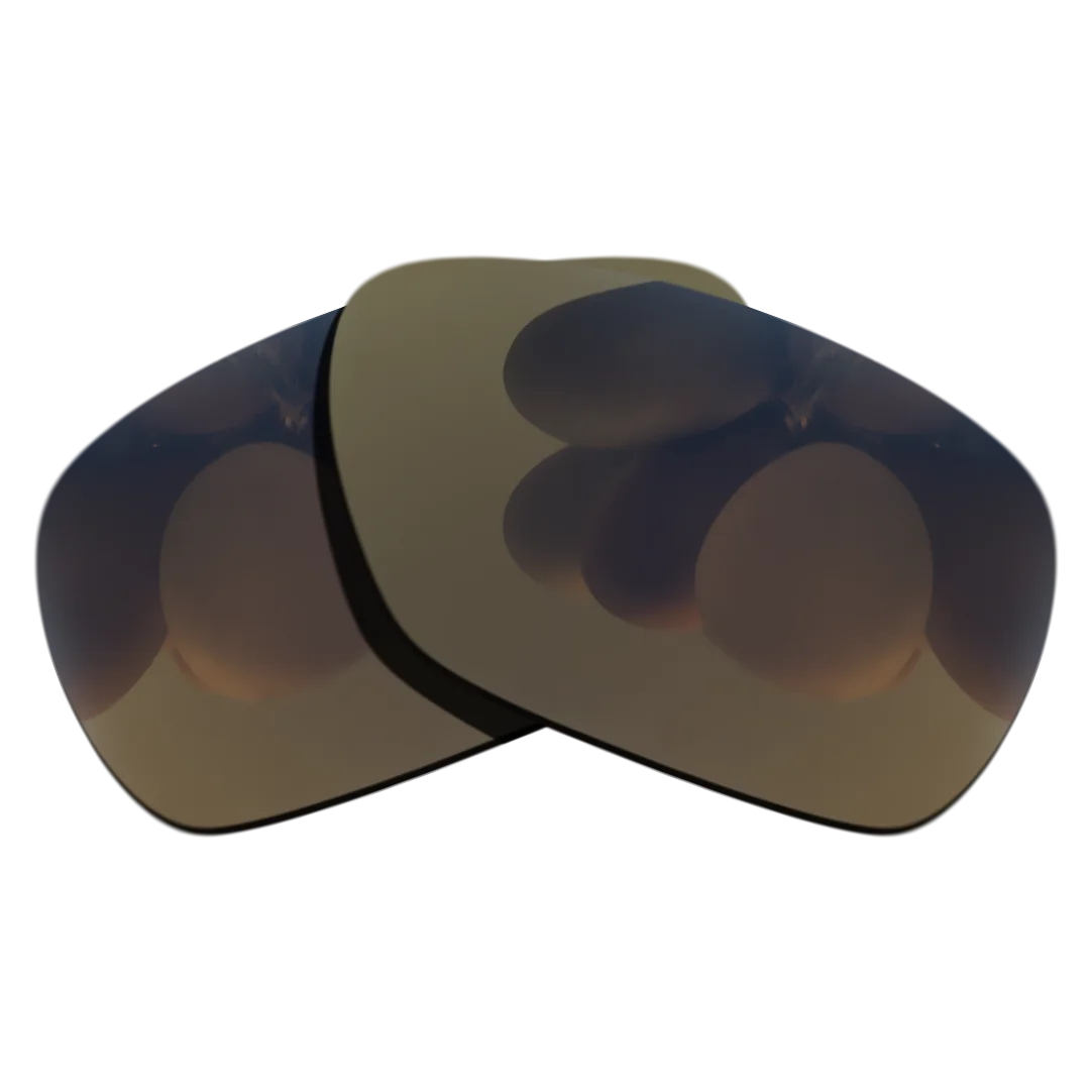

Polarized Replacement Lense For-Oakley Inmate Sunglasses Frame True Color Mirrored Coating - Copper Color Options