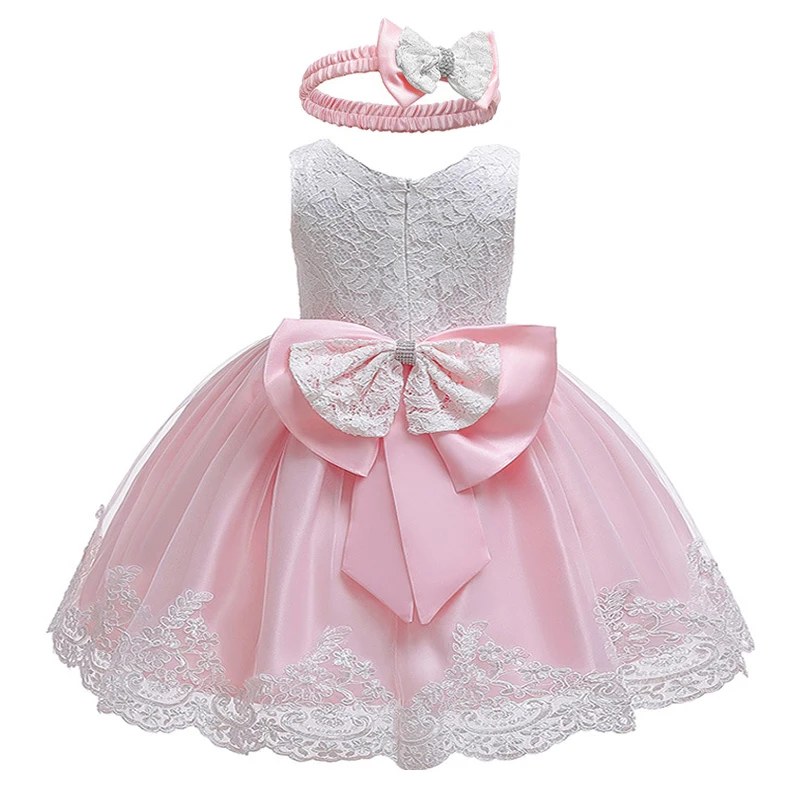 1 год платье на день рождения наряды одежда для маленьких девочек младенвечерние