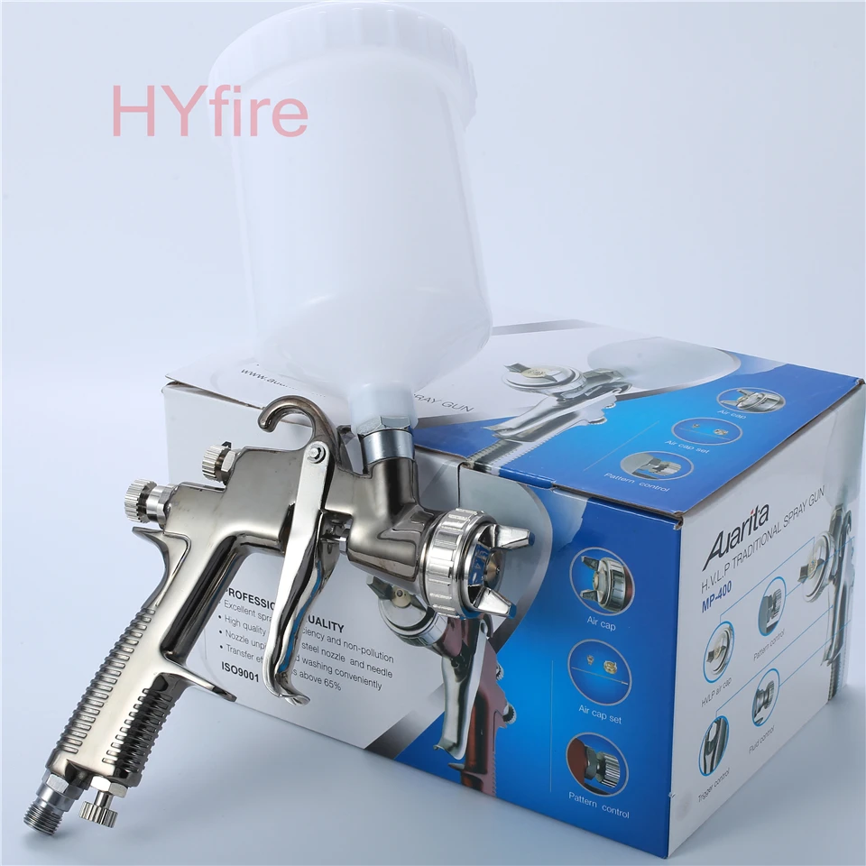 

Auarita K400 LVMP spray gun automobile sprayer 1.4mm high atomization spray gun stainless steel nozzle Paint gun