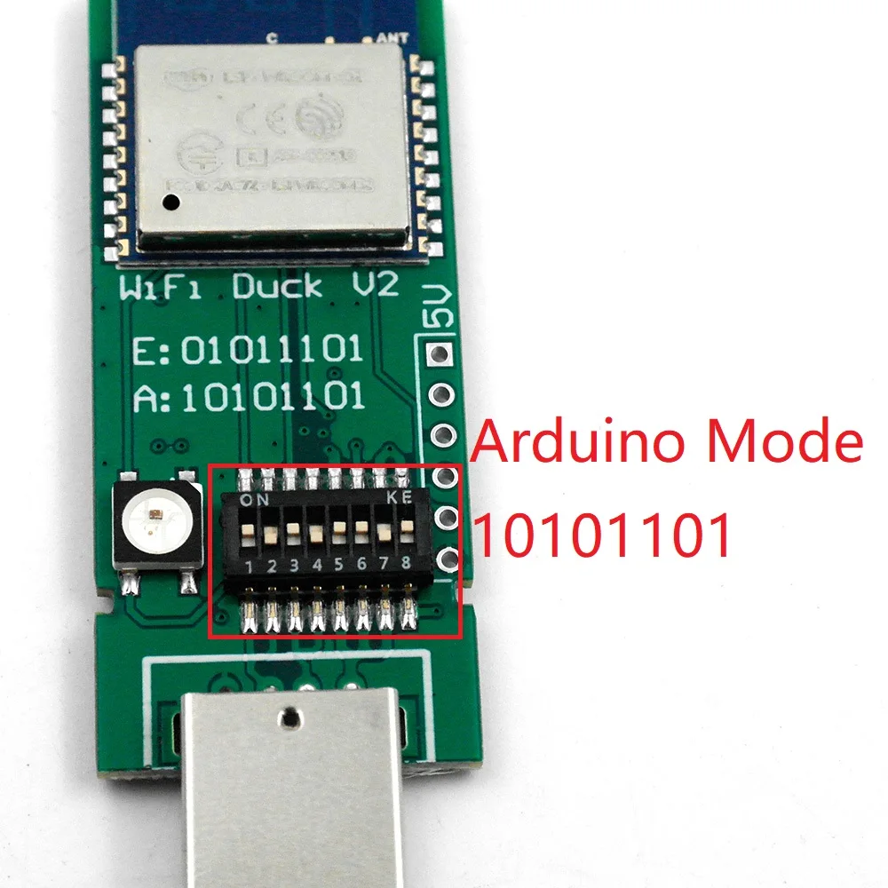 

DSTIKE WIFI DUCK V2 With shell ESP8266 mode